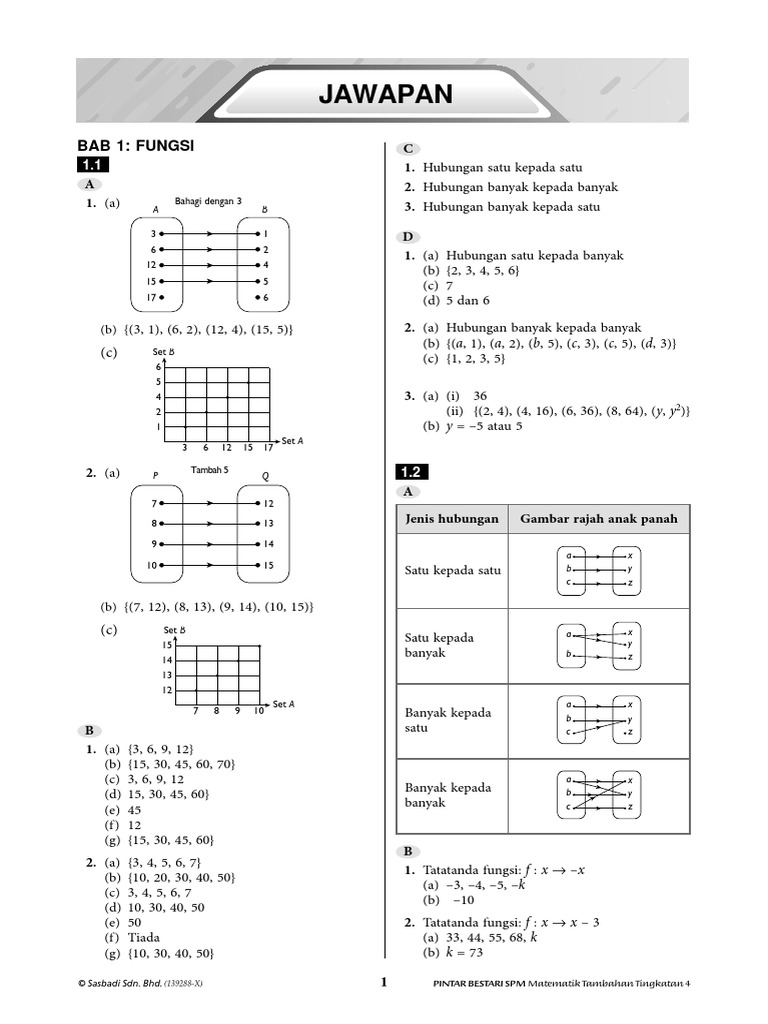 Jawapan Modul Aktiviti Pintar Bestari Matematik Tambahan Tingkatan 4 Pdf Pdf