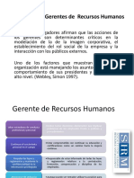 Ética en Gerentes de Recursos Humanos 1