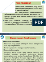 Teks Prosedur