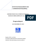 Progress Report: Ghana Institute of Management and Public Administration (Gimpa)