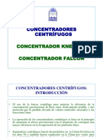 Concentradores Centrífugos Knelson y Falcon en Power Point