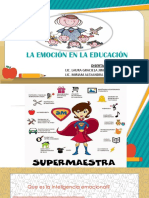 La Emoción en La Educación