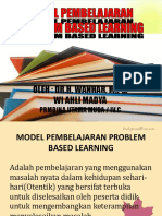 Model PEMBELAJARAN PROBLEM BASED LEARNING