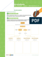 Guía de clasificación de la materia en séptimo grado