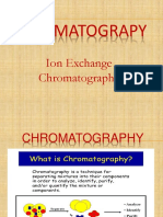 Chromatograpy: Ion Exchange Chromatography