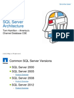 Microsoft SQL Server Architecture: Tom Hamilton - America's Channel Database CSE
