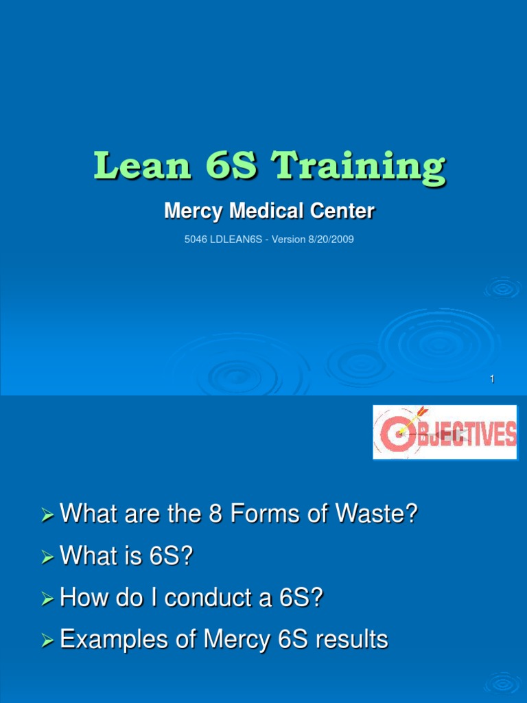 Lean 6S Training Overview | PDF | Business
