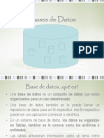 Bases de Datos I