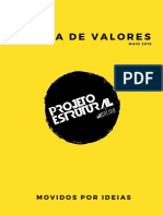 Tabela de Valores Projetos Complementares PDF