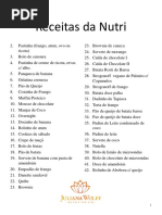Receitas Ju Wolff 2019