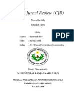 Critical Jurnal Review CJR FILSAFAT ILMU