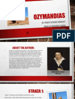 Ozymandias PPT Made by Manmeet Singh