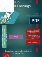 Income and Changes in Retained Earnings