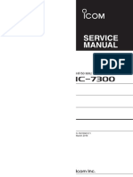 ICOM HF/50MHz Transiever IC-7300 Service Manual