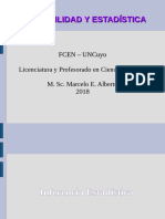 Inferencia Estadistica 2018