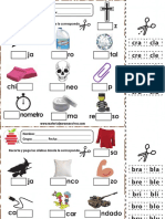 Silabas Trabadas Recortable PDF