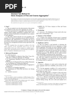AASHTO C142 Test for Aggregate Quality | PDF | Specification (Technical ...