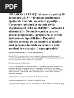 Hotararea Curtii Camera a Patra 10 Decembrie 2015 Trimitere Preliminara Spatiul de Libertate Securitate Si Justitie Cooperare Judiciara in Materie Civila Regulamentul Ce Nr 864 2007 Articolul 4 Alinea