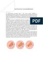 Enfermedad Hemolitica Del Recien Nacido (Eritroblastosis Fetal)