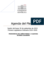 Agenda Del Pleno