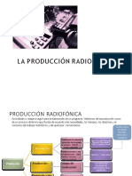 Produccion RADIOFONICA