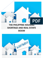 The Philippine Housing Shortage and Real Estate Boom