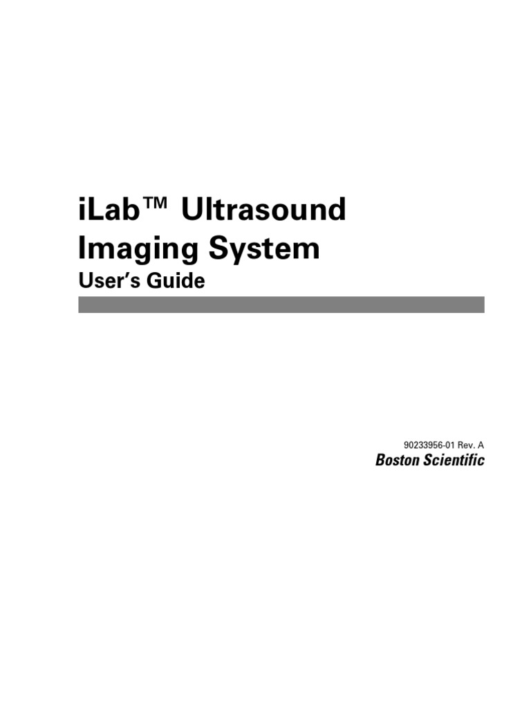 Manual de Usuario Ilab Ultrasound System | PDF | License | Software