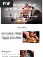 Repercusiones de Los Estilos de Vida en La Salud