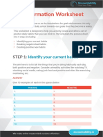 Habit Formation Worksheet