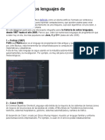 Lenguajes de Programacion