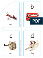 Free Alphabet Flashcards Lowercase 1