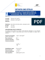 DLEP 120 Acetato de Etilo Año 2018