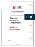 Informe Estadístico