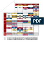 08 - 08 Horario de Exámenes 2019-2 - Horario de Exámenes PDF