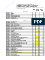 Lista de Insumos