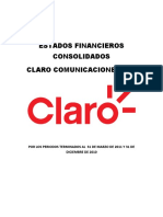 Estados Financieros Claro