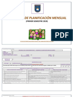 Formato de Planificación Diaria 2019 (Bitácora)