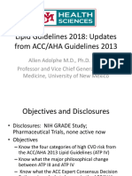 Lipid Guidelines 2018