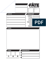 FAE Char Sheet FORM FILLABLE Double Sided