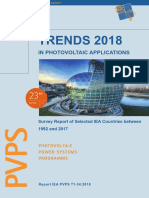 IEA PVPS Trends 2018 in Photovoltaic Applications PDF