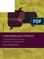 A Deliberação Pública e Suas Dimensões Sociais, Políticas e Comunicativas