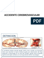 Accidente Cerebrovascular