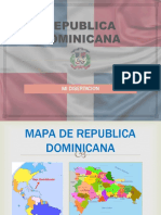 Mapa y datos clave de República Dominicana