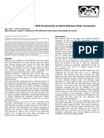 Study of Gas-Condensate Well Productivity in Santa Barbara Field, Venezuela, by Well Test Analysis