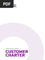 Customer Charter: English Contracts (Adults)