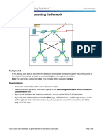 1.1.2.9 Packet Tracer - Documenting The Network Instructions