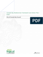 Reduced Canada Bay DRAFT Biodiversity Strategy 190513