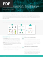 DATA SHEET Cloud Data Management