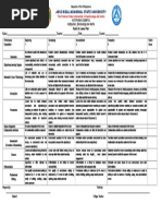 Lesson Plan Rubric