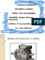 Tipos de Bombas Lineales